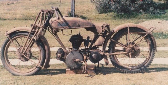 Norton 1929 as found